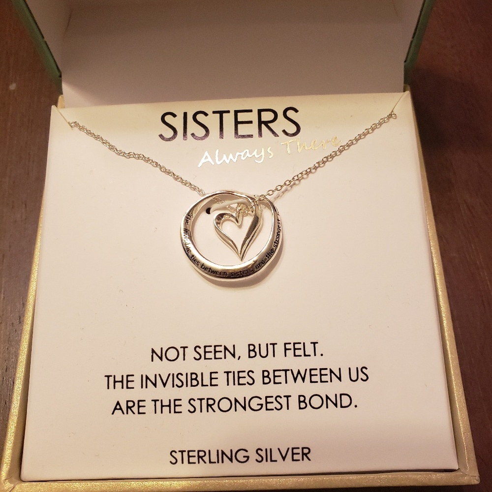 NWOT Sterling silver necklace